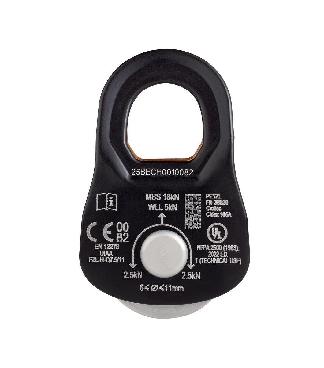 Petzl RESCUE S & RESCUE M Pulleys | High-Efficiency Rescue Pulleys from Columbia Safety